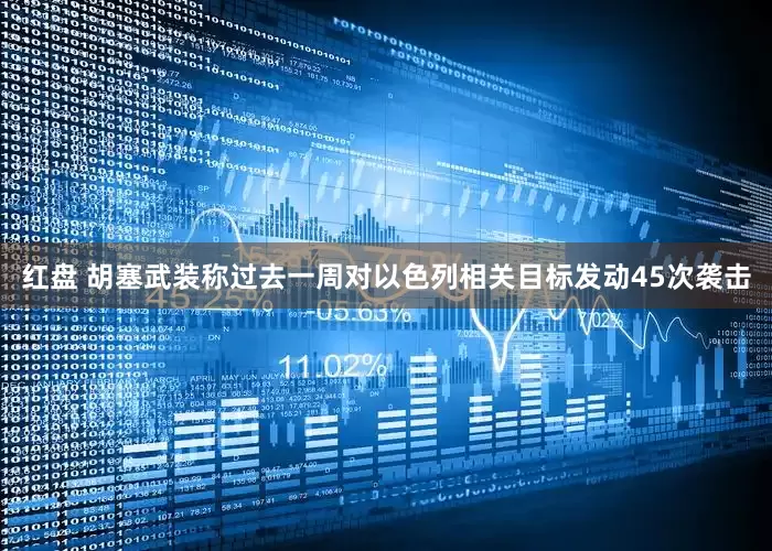 红盘 胡塞武装称过去一周对以色列相关目标发动45次袭击