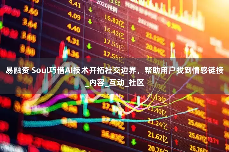 易融资 Soul巧借AI技术开拓社交边界，帮助用户找到情感链接_内容_互动_社区