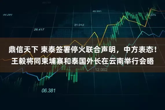 鼎信天下 柬泰签署停火联合声明,中方表态!王毅将同柬埔寨和泰国外长在云南举行会晤